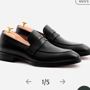 Beckett Simonon Men’s Cohen Black Loafers size 8 NWT